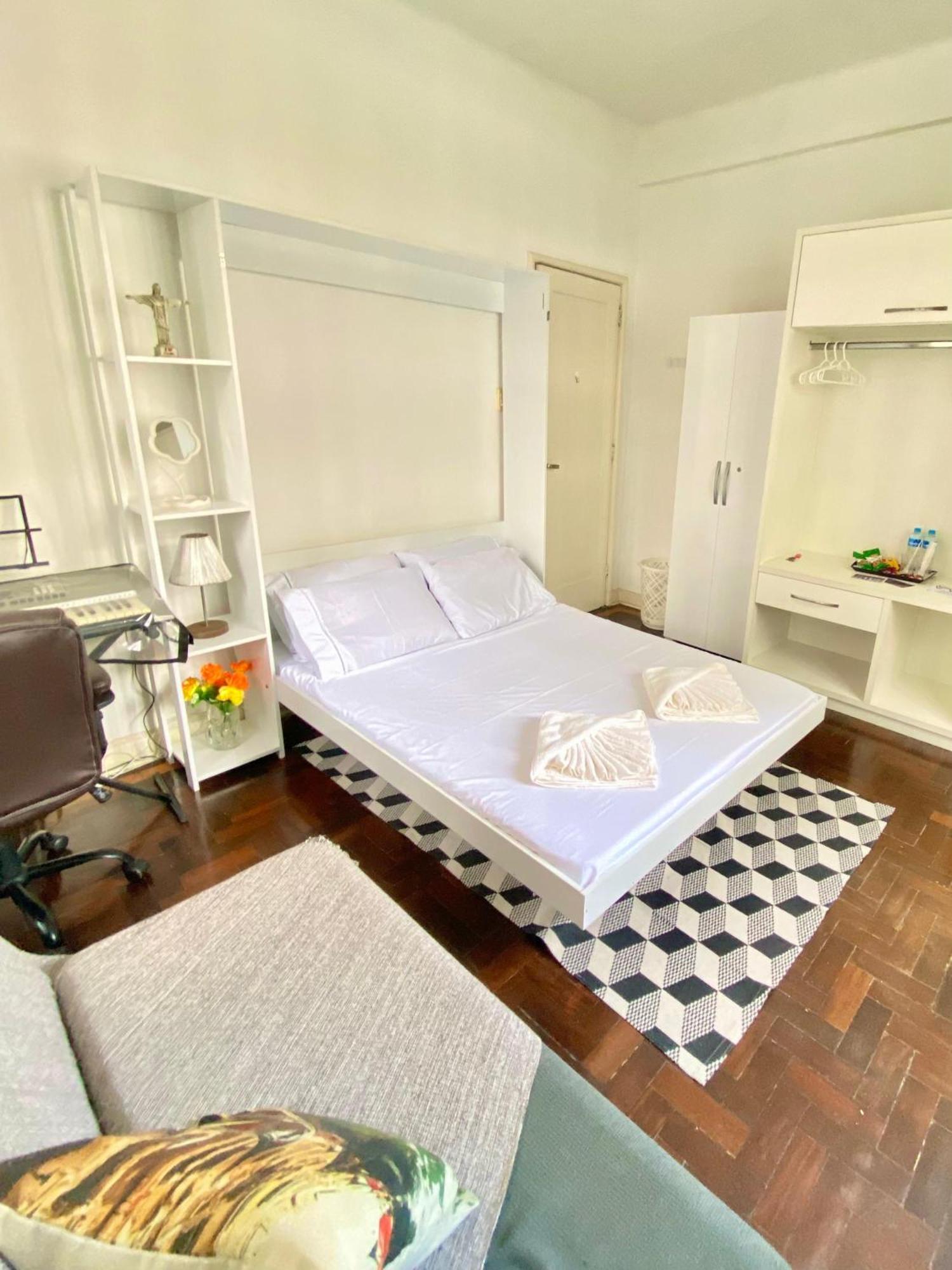 Vista De Copacabana! Casal Privativo Em Compartilhado Habitación en casa particular